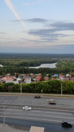 Вид с ТРЦ Планета г Уфа