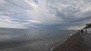 Сочи Лазаревское пляж Лазаревский 2 сегодня 3 июля 2025. Море и погода в Лазаревском сейчас