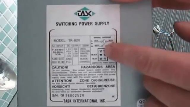 Как запустить блок питания АТ без компьютера. Все просто! смотреть онлайн