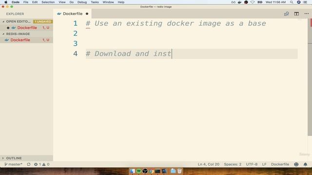 3. Building a Dockerfile смотреть онлайн