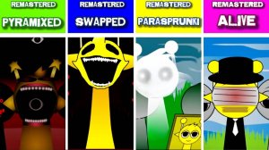 INCREDIBOX SPRUNKI PH3 RM 💀🔁 | SWAPPED vs ALIVE vs PARASPRUNKI vs PYRAMIXED! 🦠☠️ ТЕТРА-ХАОС!