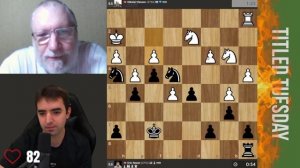 НУ, КУДА ТЫ ЛЕЗЕШЬ?! // IM НИКОЛАЙ ВЛАСОВ vs IM ЭРИК РОЗЕН #шахматы #chess