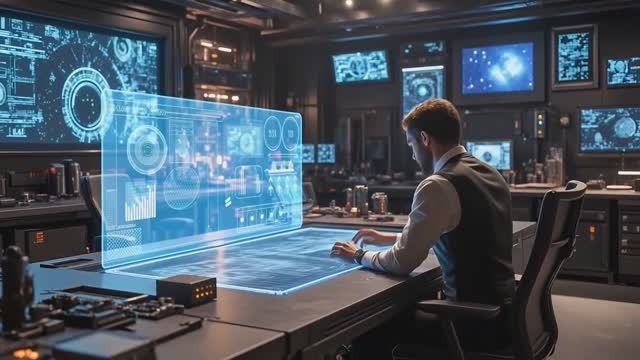 Futuristic Work Music  Boost Focus Productivity  Deep Workflow All Day