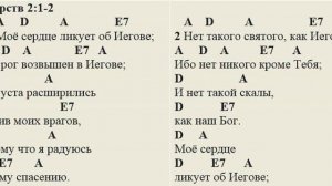 1 Царств 2;1-2