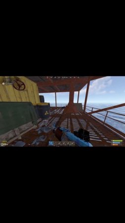 Джагер на коптере с миниганом #rust #gaming #rustрейд  #тайнет