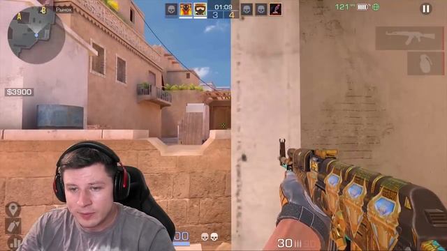 шоуматч ютуберов салес ерокс и кент против арткула рика и сткила в обменам скинов в стендофф