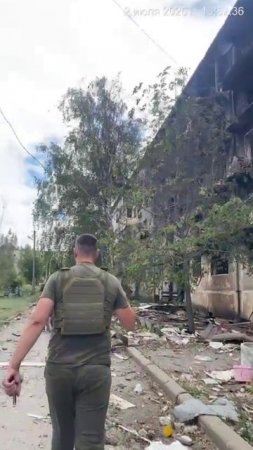 Покровск, мкр-н Шахтерский. 02.07.2025.