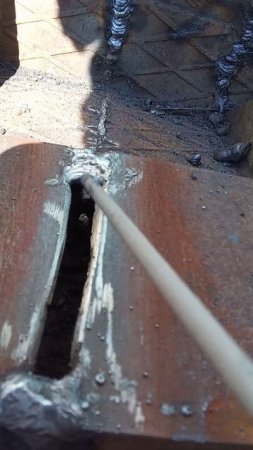 сварка больших зазоров электродом
