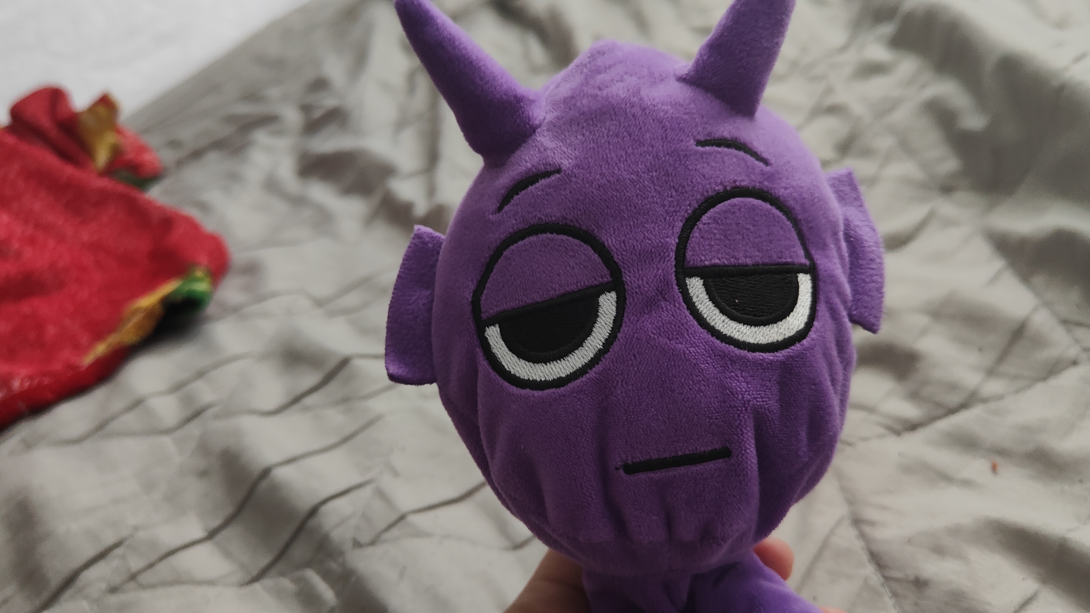 фиолетовый спрунки Durple поет песенку, мягкие игрушки спрунке для детей