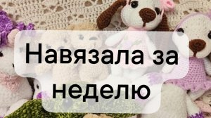 вязовлог 26/2025 навязала за неделю