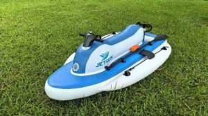 Видео надуваем аквабайк .