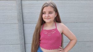 Вязаный топ крючком и майка спицами / Эпизод за июнь №18