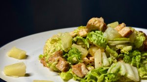 Салат с Ананасами и Курицей