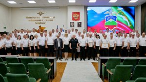 Министр внутренних дел по КЧР поздравил сотрудников Госавтоинспекции с днём образования службы
