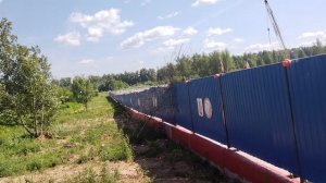 Раскрытие демонтажной камеры на площадке Ильинская Рублёво-Архангельской линии