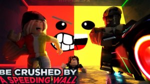 Красная стена в Roblox !