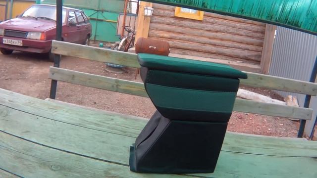 Подлокотник для калины кросс 2. Забрал подлокотник из ателье. смотреть онлайн