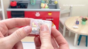 Re-ment mini kitchen set ASMR