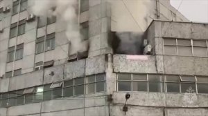 Пожар, ВАО, Москва