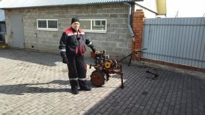 Доработка мотоблока Мб1. Домкрат системы Кузьмича