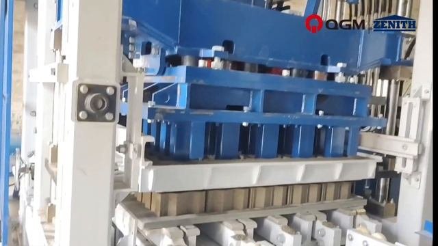 QGM ZN900C автоматический вибропресс для производства тротуарной плитки в Бангладеше