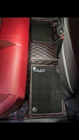 Автоковрики из экокожи