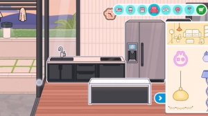 Обустройство особняка на 1 этаже в Toca Boca World.