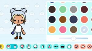 Toca Boca World - создание персонажа часть 1