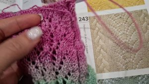 _1_МоёРукоделиеЛетом: Связала ажурные носочки, ищу идеальный ажурный мотив, пробую вязать воротник