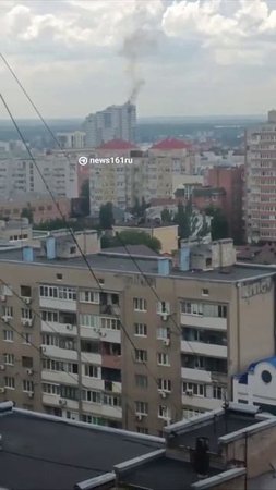 В центре Ростова загорелась квартира в элитном жилом комплексе «Белый ангел».