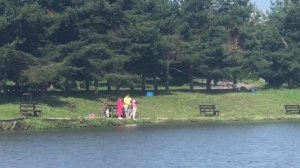 поимка на большом водоёме