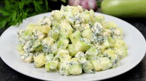 Кабачки с Чесноком НЕ ЖАРЬТЕ! Это БЛЮДО ВАС ПОКОРИТ! Просто быстро и очень вкусно.
