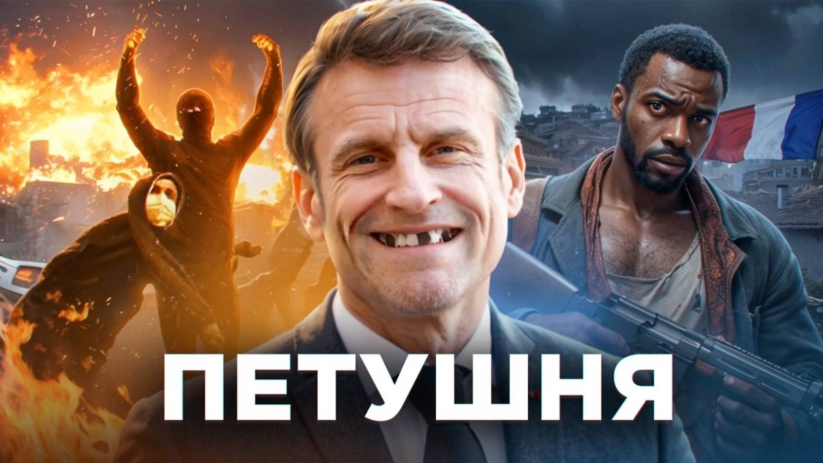 Франция - Гопота, Нищета и Президент-Петушня смотреть онлайн