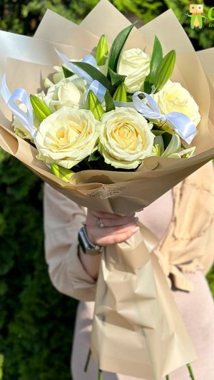 Доставка цветов| Цветы с доставкой|Cyber Flora® | Кибер Флора®  - Букет Беспечный ангел