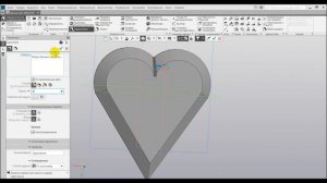 Создание сердца в _Компас-3d_. Видео урок. Моделирование, прототипирование.