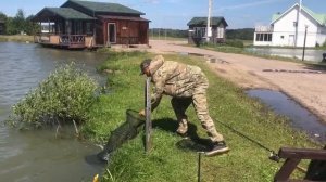 поимка на большом водоёме