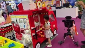 пожарная машина развлекательное оборудование для детей