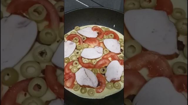 Готовим в Грузии. Пицца на сковороде