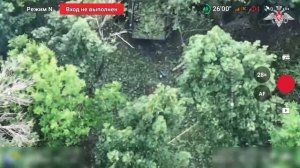 Боевая работа ударных дронов