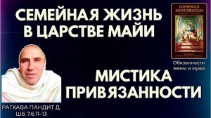 Семейная жизнь в царстве майи. Мистика привязанности. Рагхава Пандит д. ШБ 7.6.11–13