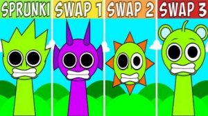 Incredibox Sprunki Фаза 1 VS SWAP 1 VS SWAP 2 VS SWAP 3