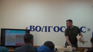 Томский врач-анестезиолог Владимир Корнилов провел мастер класс для спасателей