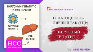 Вирусный гепатит С и рак печени (ГЦР)