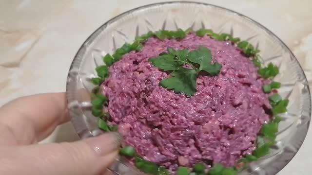 салат из свёклы
