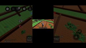 Я играю с братом в роблоксе вырасти сад