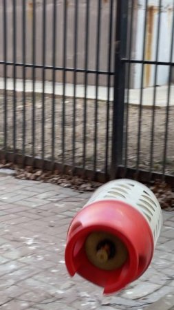 Что будет если уронить баллон с лестницы?