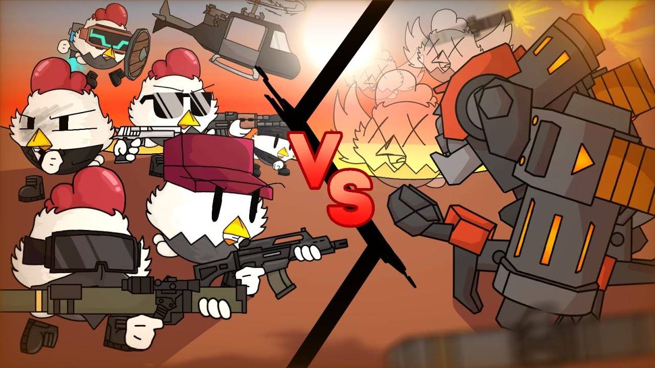 Режим Джаггернаут _ Анимация _ Чикен Ган