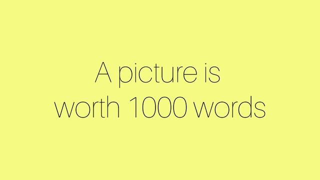 Картина стоит 1000 слов