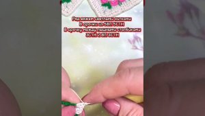 Очаровательный бабушкин квадрат с нежным цветочком внутри