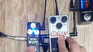 Mosky Mini Muff vs EHX Big Muff Nano